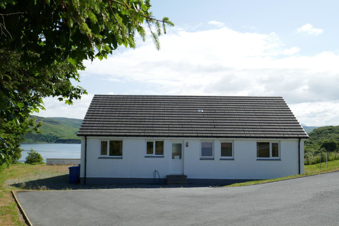 Parking and rear entrance