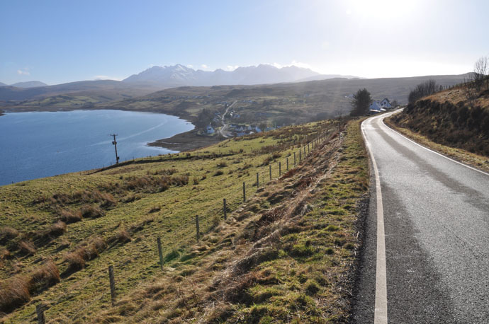 Carbost and the Cuillins