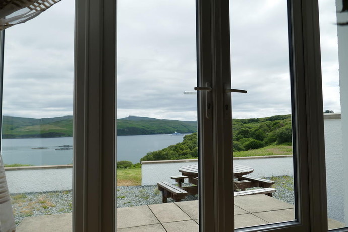 View from sitting room