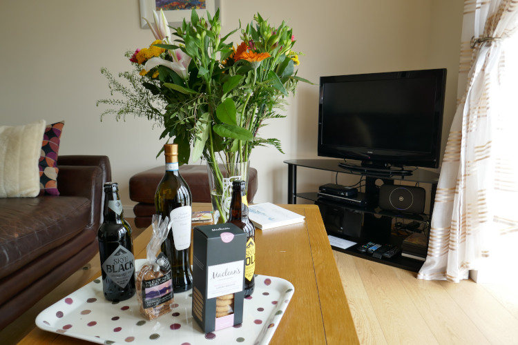 Welcome pack on your arrival